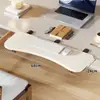 Tablero de Extensión para Hueco de Escritorio de Dormitorio, Escritorio Plegable para Computadora, Soporte para Teclado y Ratón, Estante de Almacenamiento Multifuncional sin Perforaciones