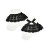 Nuevos calcetines de verano para niños con lunares, lazo y encaje, calcetines de encaje de malla lindos para niñas, tubo corto en stock
