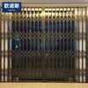 Aleación de aluminio puerta de arrastre balcón antirrobo acero inoxidable 304 puerta de arrastre tienda puerta de arrastre moda puerta de arrastre plegable