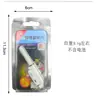 Pesca nocturna con un solo círculo, flash electrónico que cambia de color, caña ligeramente ligera, picada de pez sensible al anzuelo, caña de roca, lámpara electrónica fluorescente luminosa, caña de mar