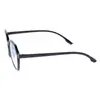 Nuevo Marco de Gafas de Moda Cuadrado con Patillas Retro de Arroz Anti Luz Azul Espejo Plano Protección Ocular contra Radiación de Computadora