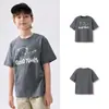 Balabala Ropa Infantil Niños Camisetas de Manga Corta Niñas Verano 2025 Nuevos Tops Ropa de Bebé de Secado Rápido