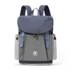 Mochila para Campus UK Estudiantes Universitarias Alta Apariencia Estudiantes de Secundaria Estudiantes de Preparatoria Bloqueo de Color Gran Capacidad Doble Correa de Hombro Moderna