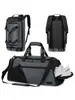 Mochila de Fitness Bolsa Deportiva Duffel con Múltiples Bolsillos Bolsillo Separado para Zapatos Compartimento Húmedo para Viajes Cortos Hombres Mujeres Camping