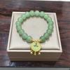 Regalo del Día de la Madre Pulsera Marca No importa 2024 Nueva Pulsera de Jade Hetian de Imitación para Regalo de Cumpleaños Selección en Vivo