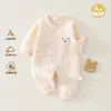 Ropa para bebé recién nacido para otoño e invierno, mamelucos cálidos de otoño para recién nacidos, mamelucos acolchados de primavera y otoño para bebés