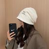 Gorro de Punto Verano Mujer Estilo Coreano Parche Combinable Gorro Lunar Grande Turbante Cabeza Fría Hombre