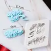 Molde de bolo de açúcar flip diy Xiangyun molde de prensa de impressão molde de corte de nuvem feliz aniversário bolo estilo chinês ferramenta de cozimento decorativa