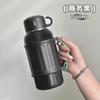 Grande capacidade Baoma Pot 316 Aço Inoxidável Thermos Outdoor Portable Sports Handle Strap Insulation Kettle Cup