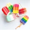 Cepillo Limpiador de Vasos y Botellas Creativos con Forma de Helado y Paleta, Cepillo Esponja Limpiador Doméstico Multifuncional con Forma de Paleta