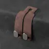 Gancho para coche gancho pequeño de almacenamiento en el respaldo del asiento de coche gancho trasero metálico multifuncional para coche de gamuza