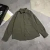 Camisa de Color Sólido para Hombre Primavera Verano Estilo Americano Moderna Holgada Tallas Grandes Casual Manga Larga Camisa Moderna Versátil Elegante Chaqueta