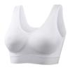 Zero encadernação cueca plus size yoga shockproof esportes sutiã sem fio sem costura uma peça sutiã comércio exterior feminino atacado