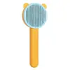 Pente para Gato para Remover Pelos Soltos, Limpador de Pelos para Gatos e Cachorros de Estimação, Ferramenta de Higiene para Pelos Longos, Pente Escova Especial para Beleza e Limpeza