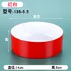 Plato Rectangular Espesado para Buffet para Restaurantes de Barbacoa, Plato para Guarniciones de Restaurante de Hot Pot, Vajilla Comercial de Melamina de Dos Colores