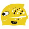 Marca Oem Personalizado Gorro de Natación de Silicona de Dibujos Animados para Niños Impermeable Tiburón Rayado Pez Manchado Pez Delfín Gorro de Natación