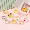 Acessórios de Resina Desenho Animado Estéreo Transparente Luminoso Doze Signos Astrológicos DIY Cola de Chantilly Capa de Celular Ornamentos de Micro Paisagem