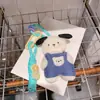 Hd11267A06 Cor Maillard Algodão Preenchido Urso Boneco Chaveiro de Carro Pingente de Bolsa Corrente para Pendurar Celular
