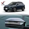 Adecuado para 25 Tiras Decorativas Especiales para Espejo Retrovisor Modificado Toyota Corolla Cross, Tiras Brillantes Anticolisión para Espejo de Reversa