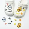 Acessórios de decoração de sapatos DIY para Crocs, fivelas decorativas fofas de pelúcia 3D de desenhos animados, leão e gato do zoológico para a superfície do sapato