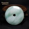 Xinjiang Tianshan Cuida Ping An Fivela Flor Flutuante Pingente Bagel Pingente de Jade Cor Bonita Não Importa Marca Colar de Jade Bem-Estar
