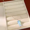 Collar de Cuentas de Vidrio con Conchas, Caracolas y Estrellas de Mar, Cadena para Clavícula de Lujo Ligero de Nicho, Accesorio de Vacaciones, Adorno de Cuello Fresco y Dulce