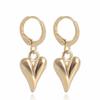 Europa y Estados Unidos moda de joyería transfronteriza mini aretes geométricos de gota de aceite de flor aretes de nicho de alto sentido aretes al por mayor