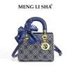 2026 Nuevo Bolso de Mano de Moda Bordado Estilo Lady Diana Versátil Gran Capacidad Hombro Cruzado Tote Bolso de Mujer