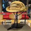 Popular Sombrero de Pescador Retro para Exteriores Verano Senderismo Pesca Protección Solar Sombrero para el Sol Montañismo Sombrilla Occidental Sombrero de Vaquero