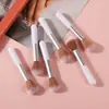 Pincel para iluminador, pincel para blush, pincel para base, pincel para pó solto, pincel para pó compacto, pincel de maquiagem - peça única, disponível em chinês e inglês, para exportação e atacado transfronteiriço
