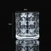 Portavelas Transparente Vacío Portavelas de Vidrio Adornos para la Atmósfera del Hogar Taza para Velas de Aromaterapia Taza Espesa para Velas