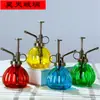 Fornecimento de fábrica regador de abóbora colorido regador de vidro colorido ornamentos criativos para mesa regador pequeno de spray