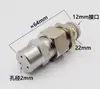 Boquilla de Soplado de Aire de Acero Inoxidable Punta Deflector Enfriamiento por Soplado Boquilla Ventilador Forma de Abanico Ranura Plana Conexión Rápida Cuchillo de Aire Pico de Pato