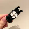 Pinza para el Cabello Exquisita de Gama Alta Estilo Coreano para Mujer Pinza de Garra Pequeña de Princesa Pinza Versátil para Flequillo Lateral Pinza Lateral Elegante