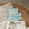 Pasador de Pelo de Gota de Agua Hueco de Colores Pinza Lateral para Flequillo Accesorios para el Cabello Estilo Coreano Lindo Pasador de Pato Pinzas para el Cabello para Mujeres