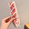 Diadema Mágica de Velcro Dulce para Niñas, Pinza para el Cabello con Fleco Linda, Accesorio para el Cabello Diadema de Encaje de Princesa de Ala Ancha