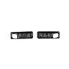 Adecuado para 23 modelos de Fangchengbao Leopard 5: Cubiertas de espejo retrovisor exterior negro piano, tazón de manija de puerta, cara frontal y modificación de la puerta trasera