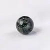 Esfera de Cristal Morado Rosa Blanco Natural al por Mayor Ágata Jade Perlas Redondas No Porosas Piedra Cruda de Cristal Adorno de Esfera de Matriz de Siete Estrellas Pulido