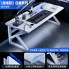 Escritorio de computadora, escritorio para juegos en casa, puede albergar una torre de computadora, escritorio para dormitorio, escritorio de escritura, escritorio de oficina, simple para viviendas de alquiler