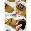 Sapatos Mary Jane Femininos de Couro Macio Estilo Retrô Francês, Novo Estilo de Verão, Tira Cruzada Sola Macia, Sapatos Confortáveis Estilo Ballet