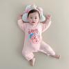 24 Famoso de Internet Bebé Mono de Manga Larga Modal Sin Huesos Niños y Niñas Ropa de Casa Primavera y Verano Ropa para Gatear Saco de Dormir