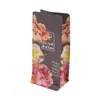 Bolsa con Cierre de Ocho Lados Personalizada para Té Negro Café Bolsa de Empaque de Alimentos Auto-Soportable Auto-Sellable con Logo Imprimible
