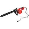 Motosserra Elétrica Recarregável Sem Escovas de Alta Potência 48V60V72V Bateria Plugável Serra Elétrica em Corrente para Casa Serrar Madeira Serrar Árvores ao Ar Livre
