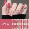 ZA - Adhesivo para uñas blanco sin hornear, totalmente impermeable, parche para decoración de uñas, sensación avanzada, simple, pegamento para esmalte de uñas al por mayor