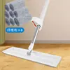Venta Directa de Fábrica Mopa Plana Sin Escurridor Manual, Mopa de Doble Uso Húmeda y Seca, Mopa Absorbente para el Hogar de Limpieza Perezosa con Sujetador Adhesivo