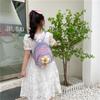 Nova mochila infantil de lantejoulas com flores, mochila de viagem de lazer, mochila escolar fofa de desenho animado para meninas de dança, jardim de infância
