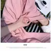 2026 Pantalones Casuales Sueltos Nuevos para Mujer Estilo Coreano Modernos Versátiles Pantalones de Verano Delgados de Tiro Bajo Pierna Ancha Largos hasta el Suelo