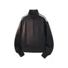 Chaqueta corta para ir al trabajo, moda otoñal para exteriores, estilo retro americano, atuendo de una sola capa, chaqueta versátil para mujer, adecuada para figuras petite