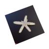 Pinza de Primavera de Perla de Estrella de Mar Elegante Horquilla para el Cabello Temperamento Semirrecogido Horquilla Avanzada Pinza Superior Pinza de una Palabra Pinza Horizontal