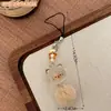 Lindo colgante de osito de goma para mochilas de niñas, decoración de llavero, accesorios pequeños para parejas y mejores amigas al por mayor